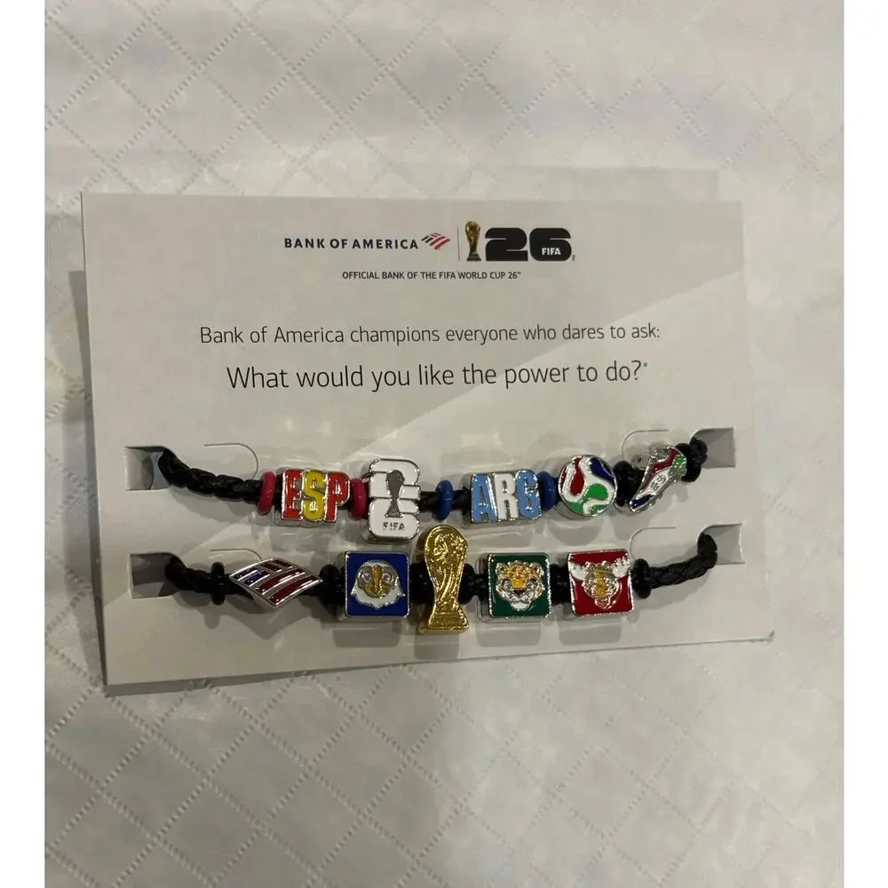 FIFA 2026 Spain vs Argentina Final Custom Bracelet Set Large