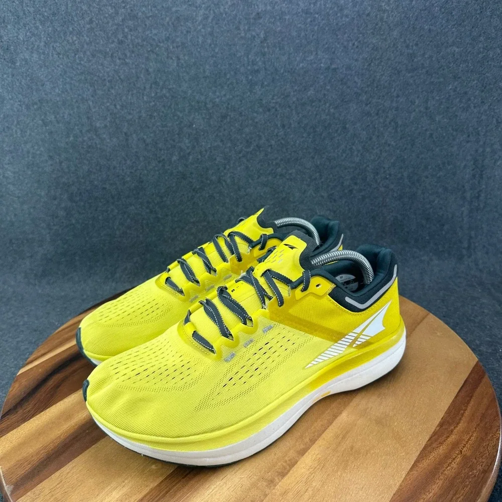 Altra Vanish Tempo Mens 10.5 Yellow Black Running Shoes AL0A7R6G770 Sneakers