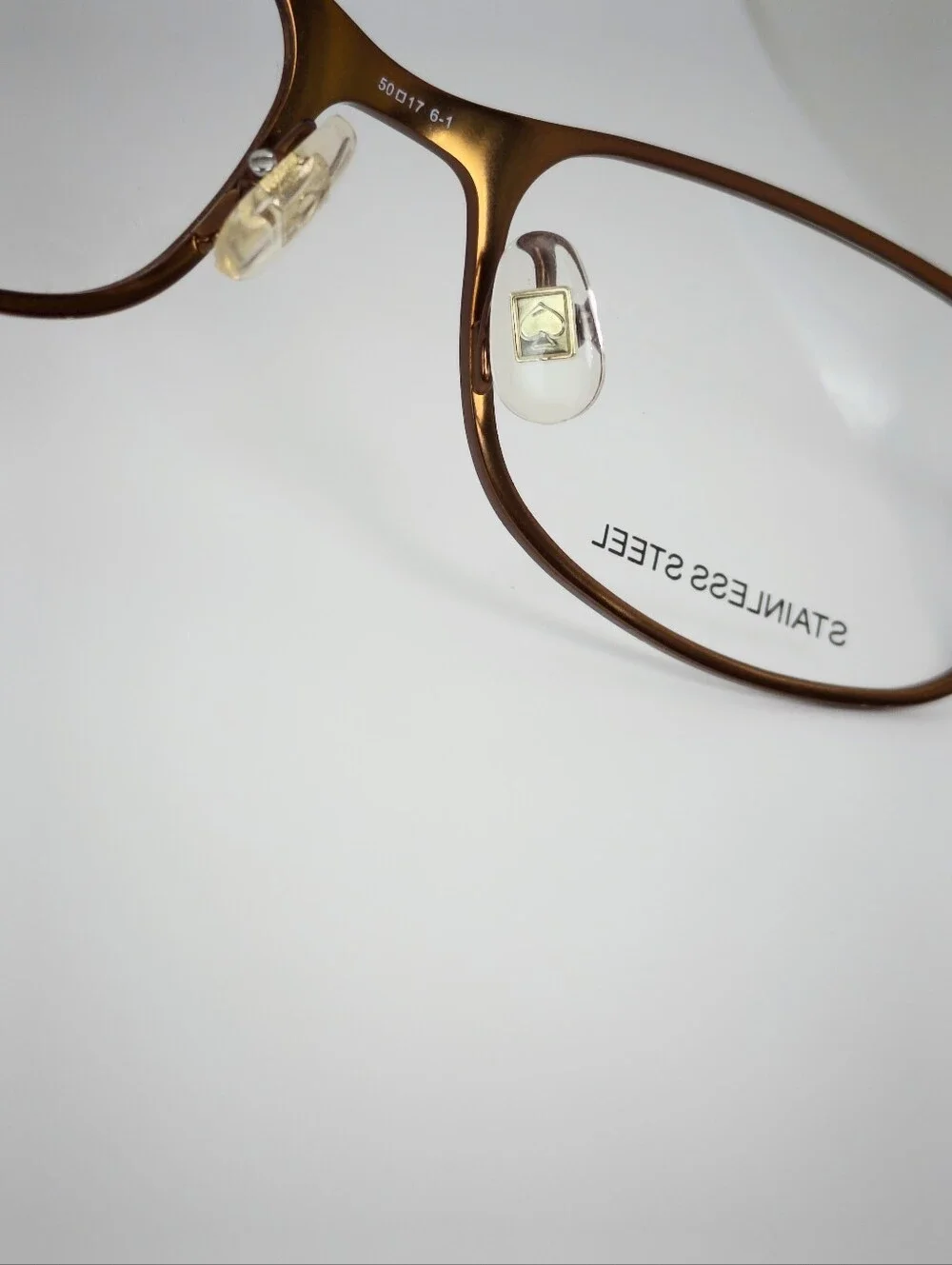 kate spade brown copper gold