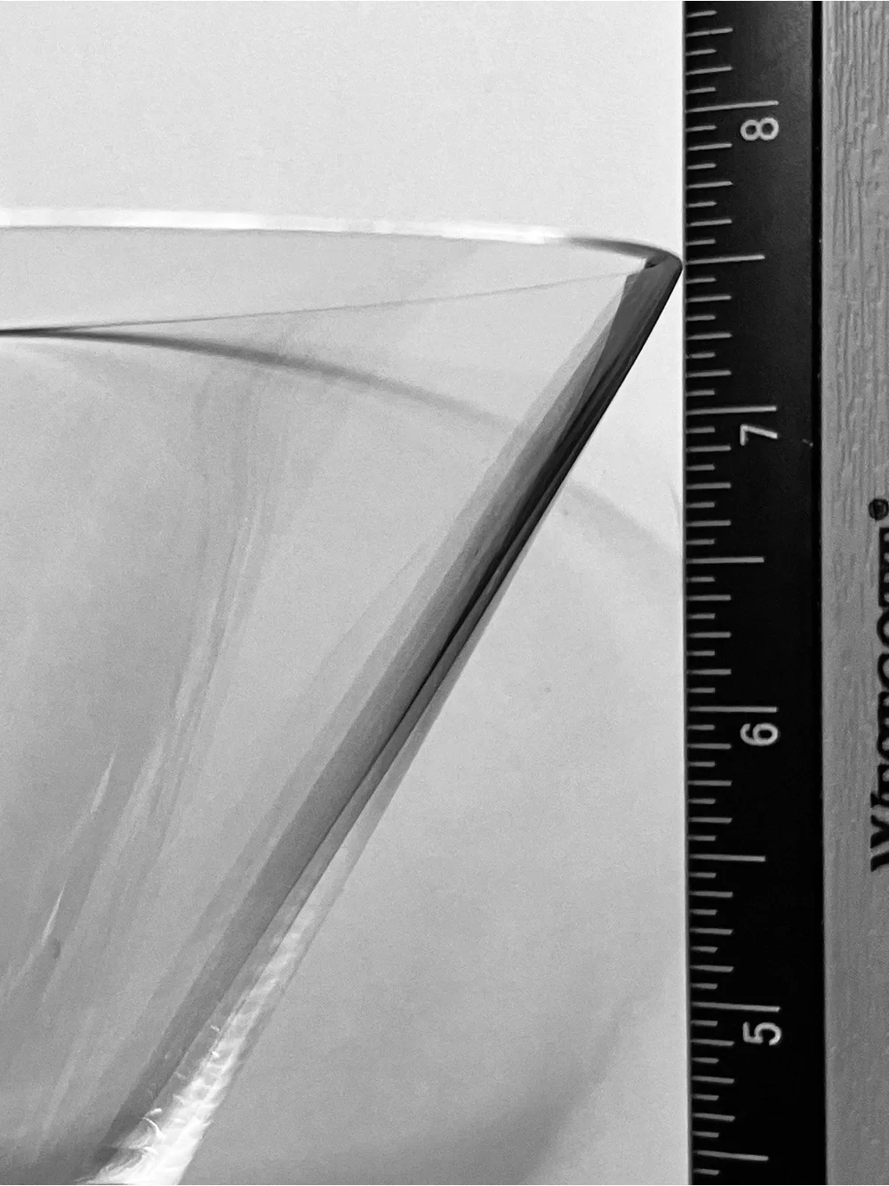WATERFORD Robert Mondavi MARTINI GLASS / Light Scratches / DISCONTINUED Crystal