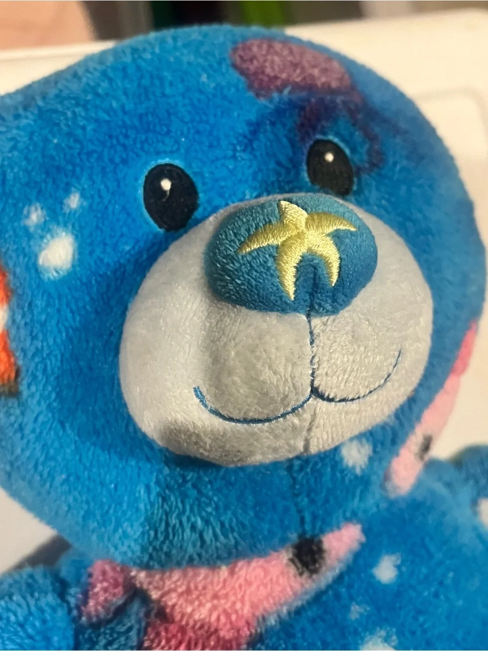 Retired Build a Bear Under the Deep Blue Sea 2012 Plush Bear w Nemo Clown Fish