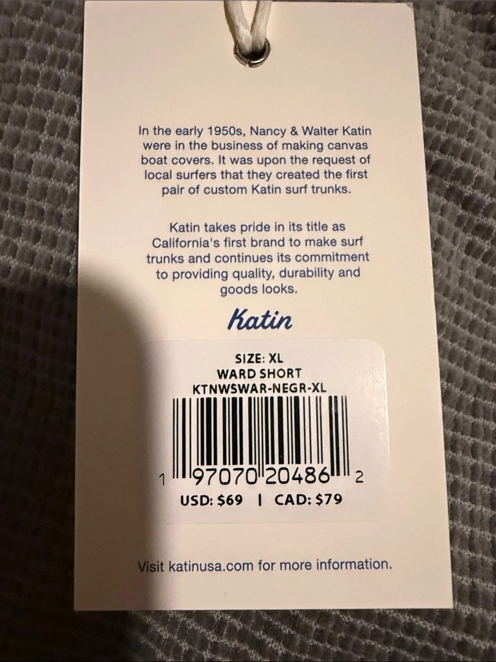 Katin brand new