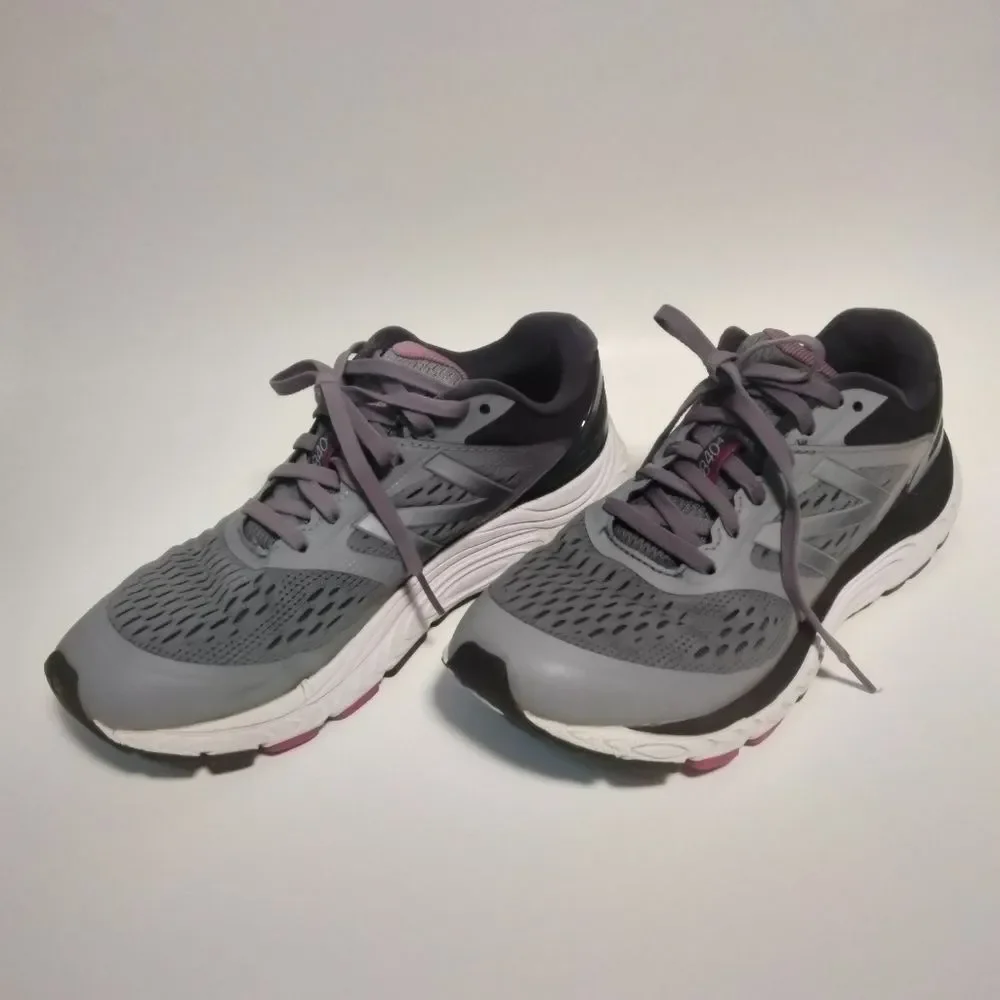 New Balance 840 V4 Running Shoes Women’s Cyclone/Poisonberry Grey