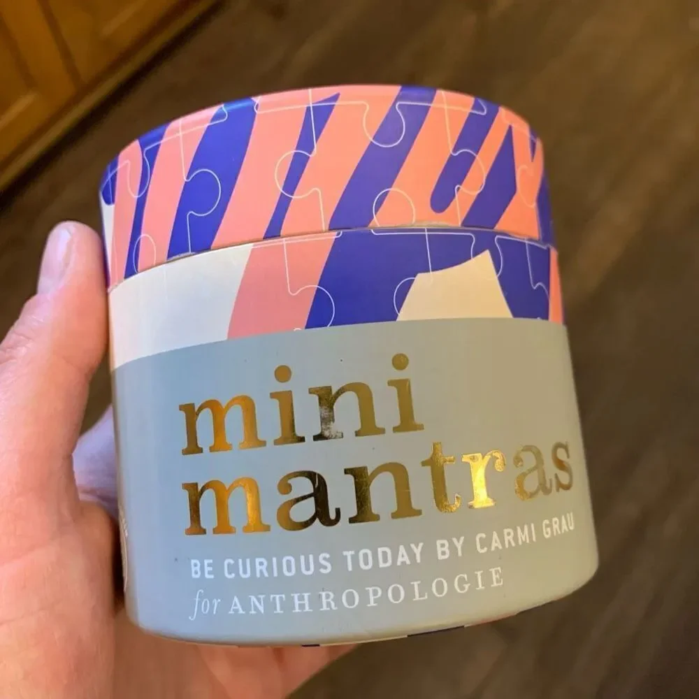Anthropologie mini mantra