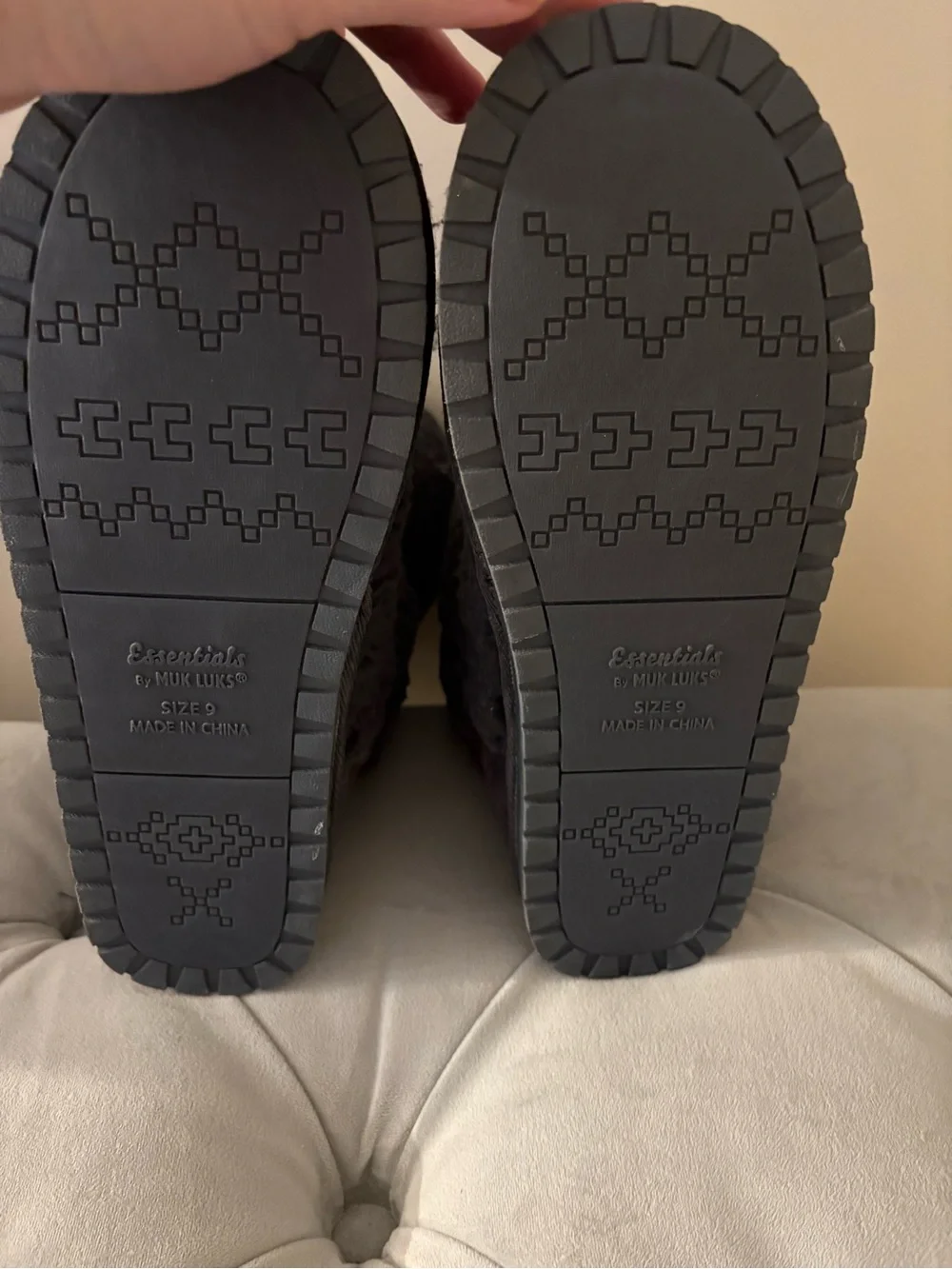 Muk Luks cozy sherpa