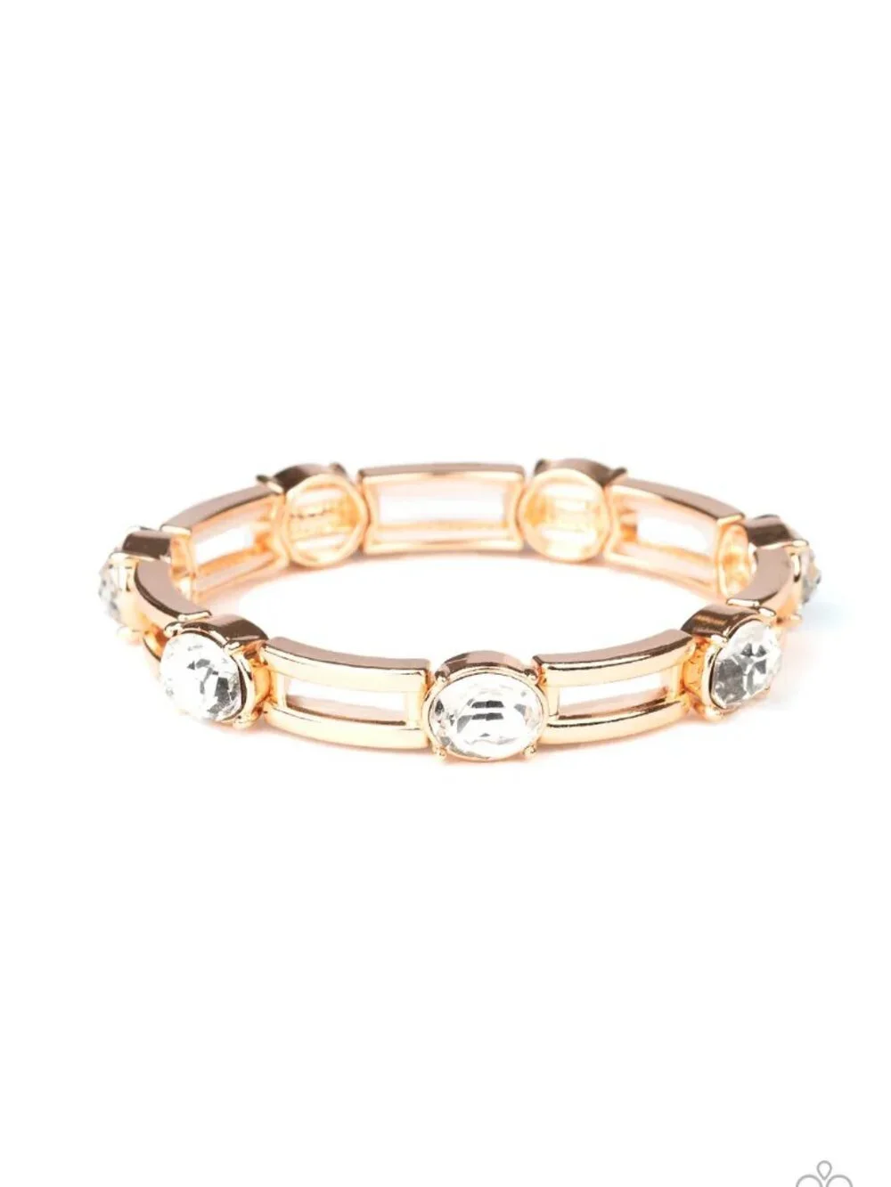 Paparazzi Jewelry Accessories - FLASH or Credit? - Gold Bracelet - Vintage