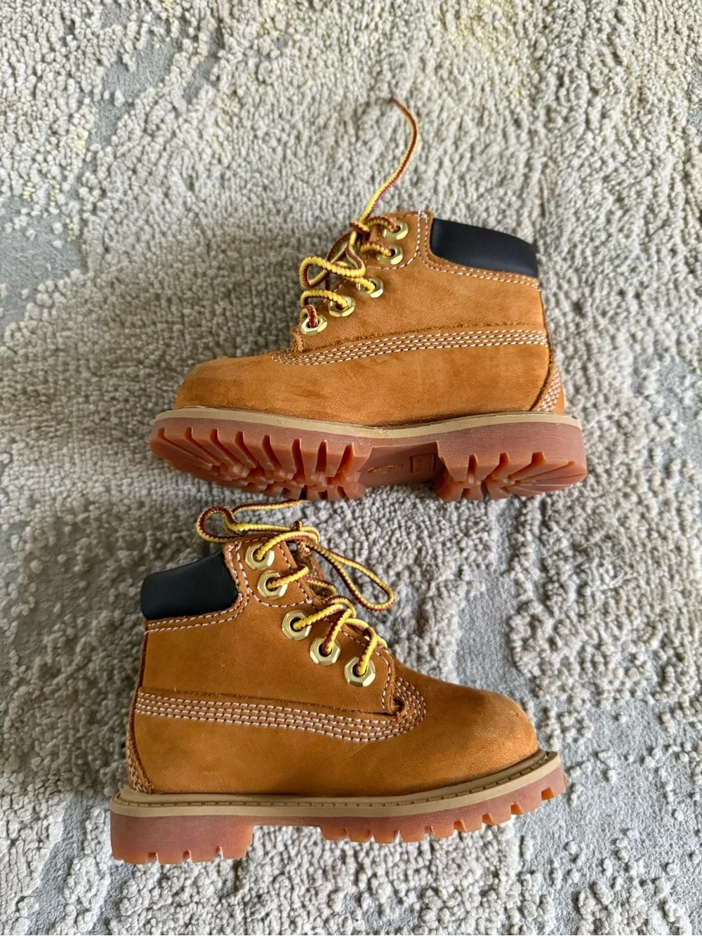 Timberland boots classic lace up leather waterproof toddler 5