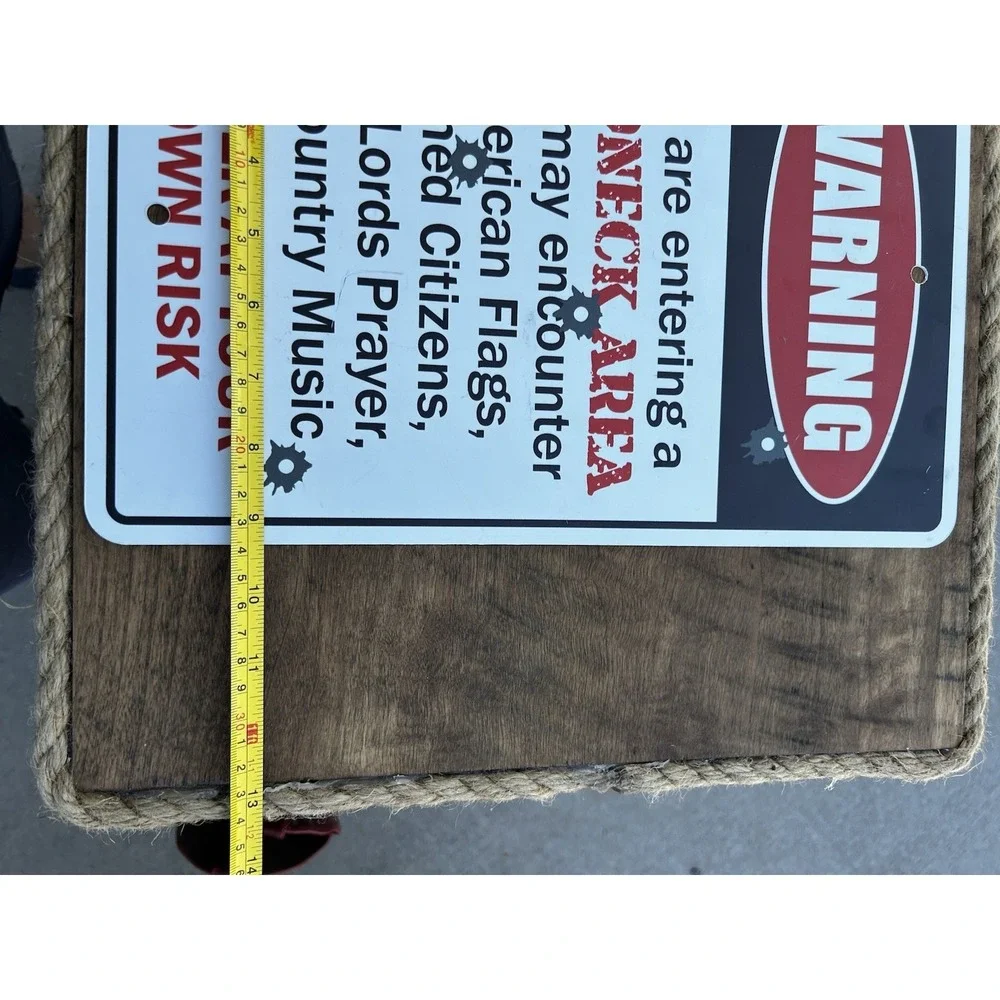 The Unbranded Brand message warning