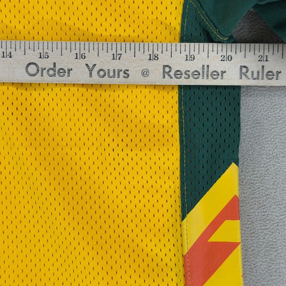 Youth Boys Alliance of American‎ Football Starter Jersey Yellow Green XL