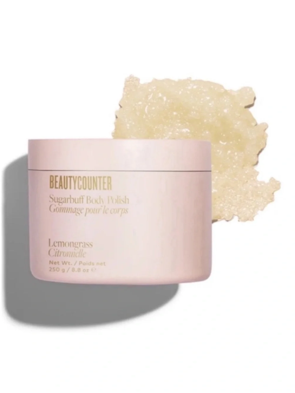 Beautycounter Sugar Buff Body Polish in Lemongrass Sealed NWOB