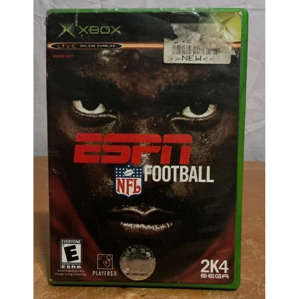 ESPN NFL Football Original XBOX 2K4 SEGA Sports 2003 Game Instruction Booklet