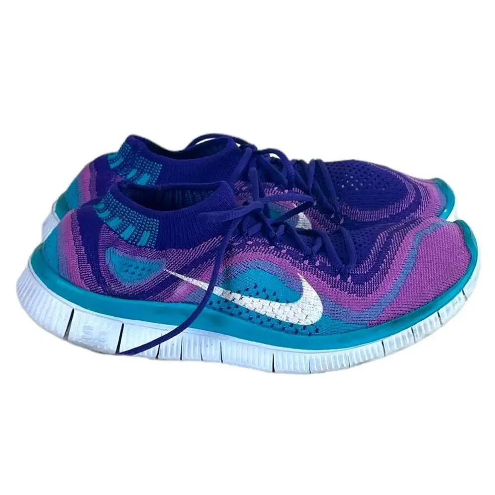 Nike purple running pink