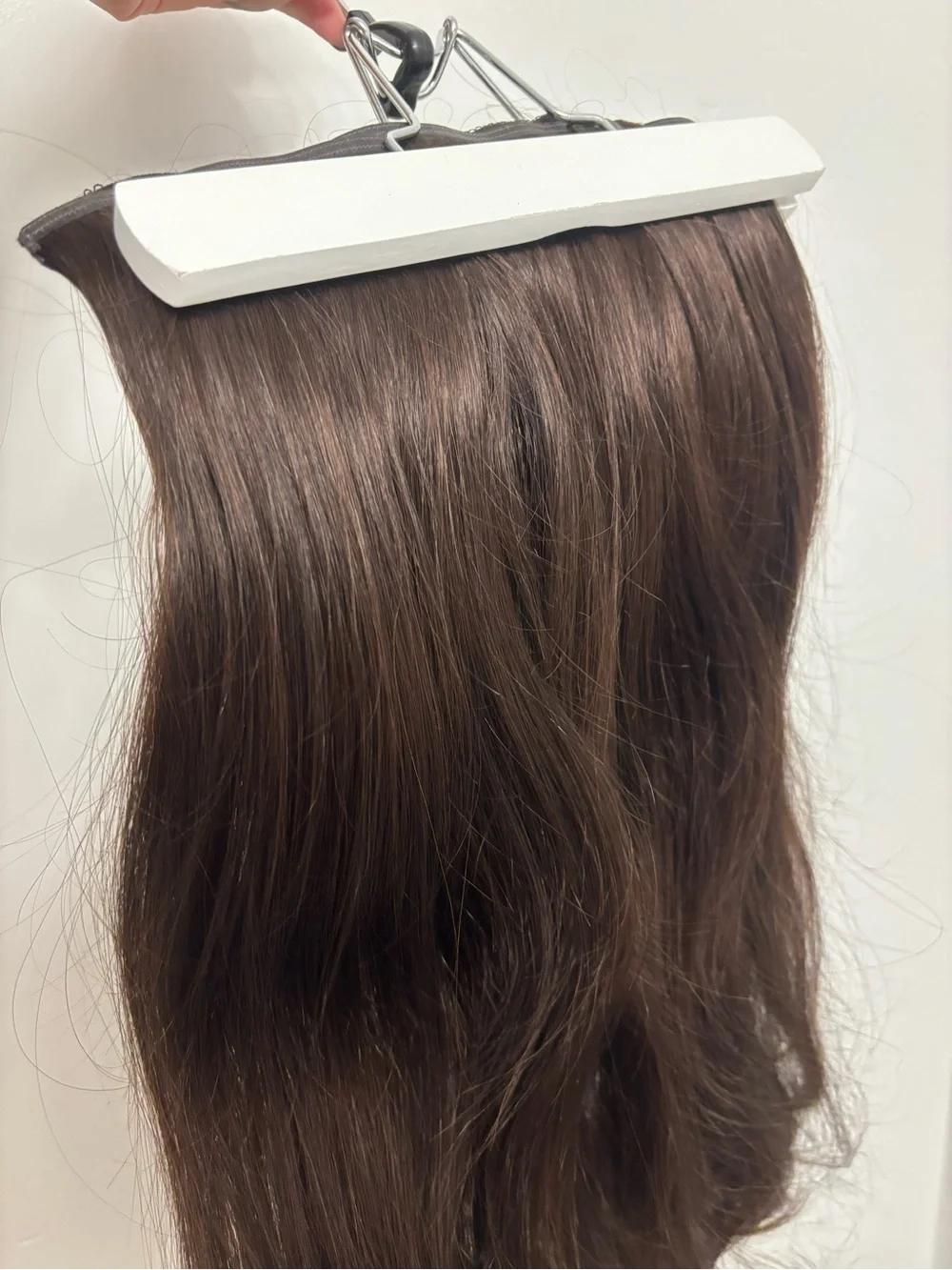 Dark Brown 22” Real Human Hair Clip in Extensions (141 grams) 7 wefts
