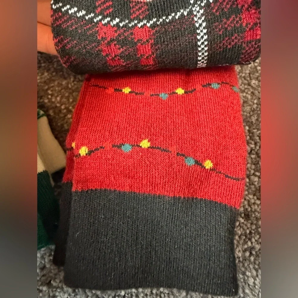 NWT 2 Pack Bundle Club Room Men's Crew Socks  Holiday Christmas‎ Size 8-13