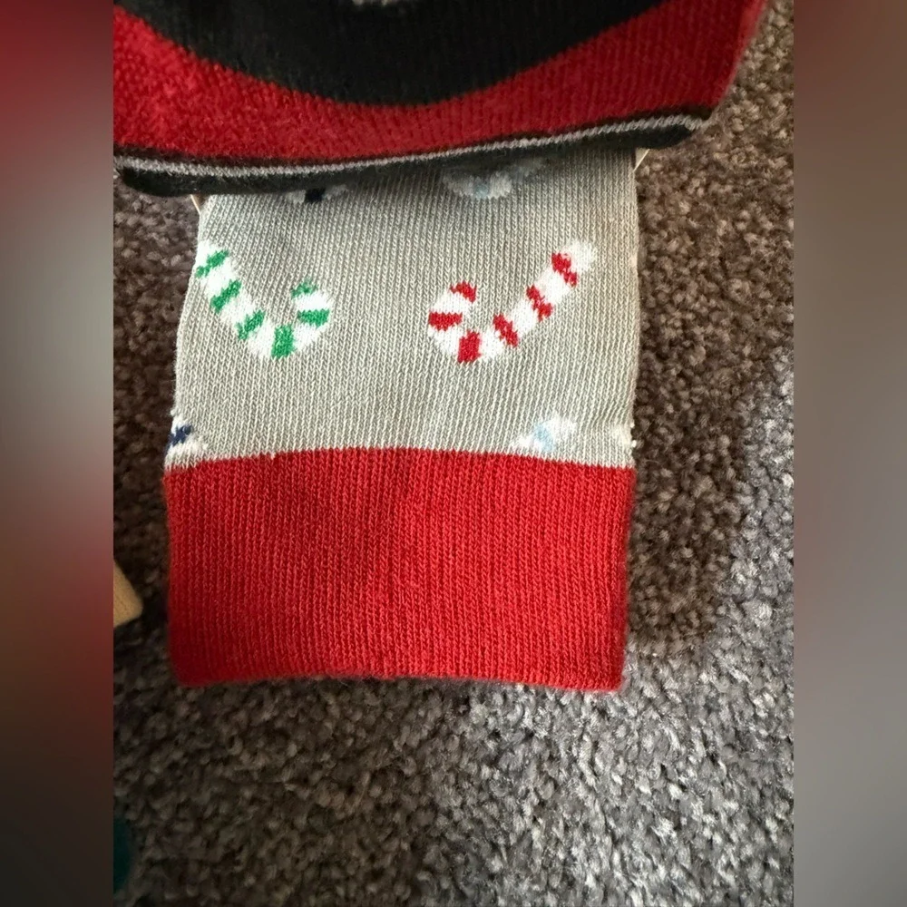 NWT 2 Pack Bundle Club Room Men's Crew Socks  Holiday Christmas‎ Size 8-13