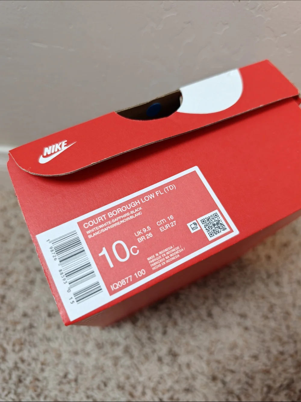 Nike please note