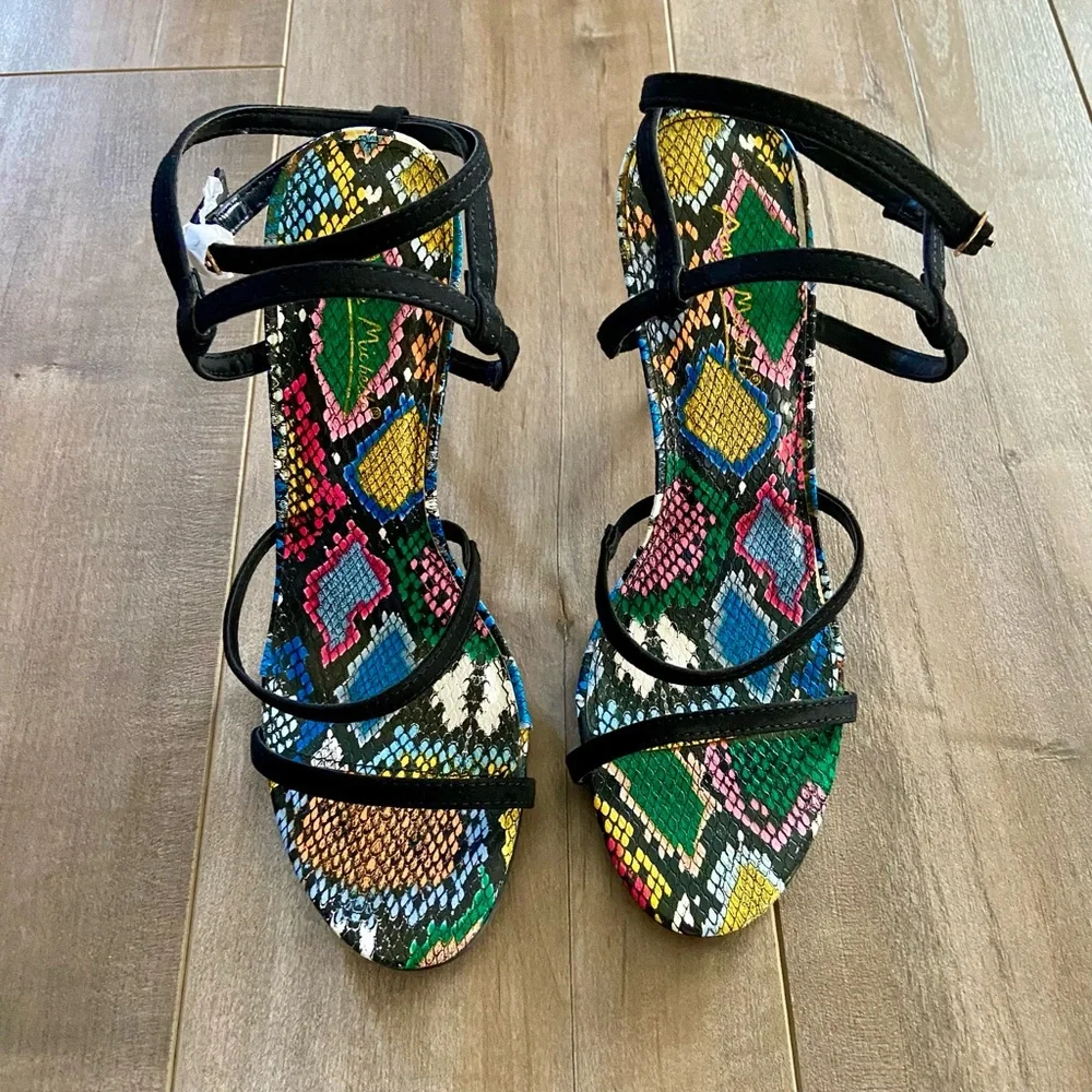 Anne Michelle black ankle