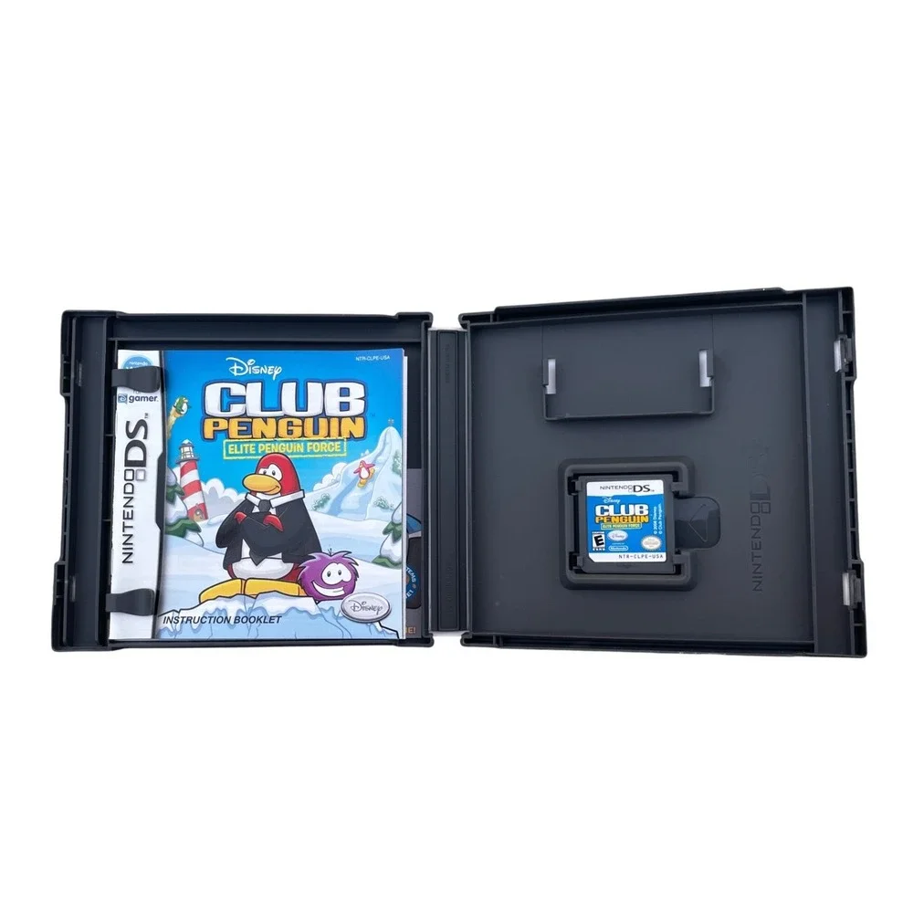 Disney Club Penguin Elite Penguin Force Nintendo DS Game CIB NTR-CLPE-USA