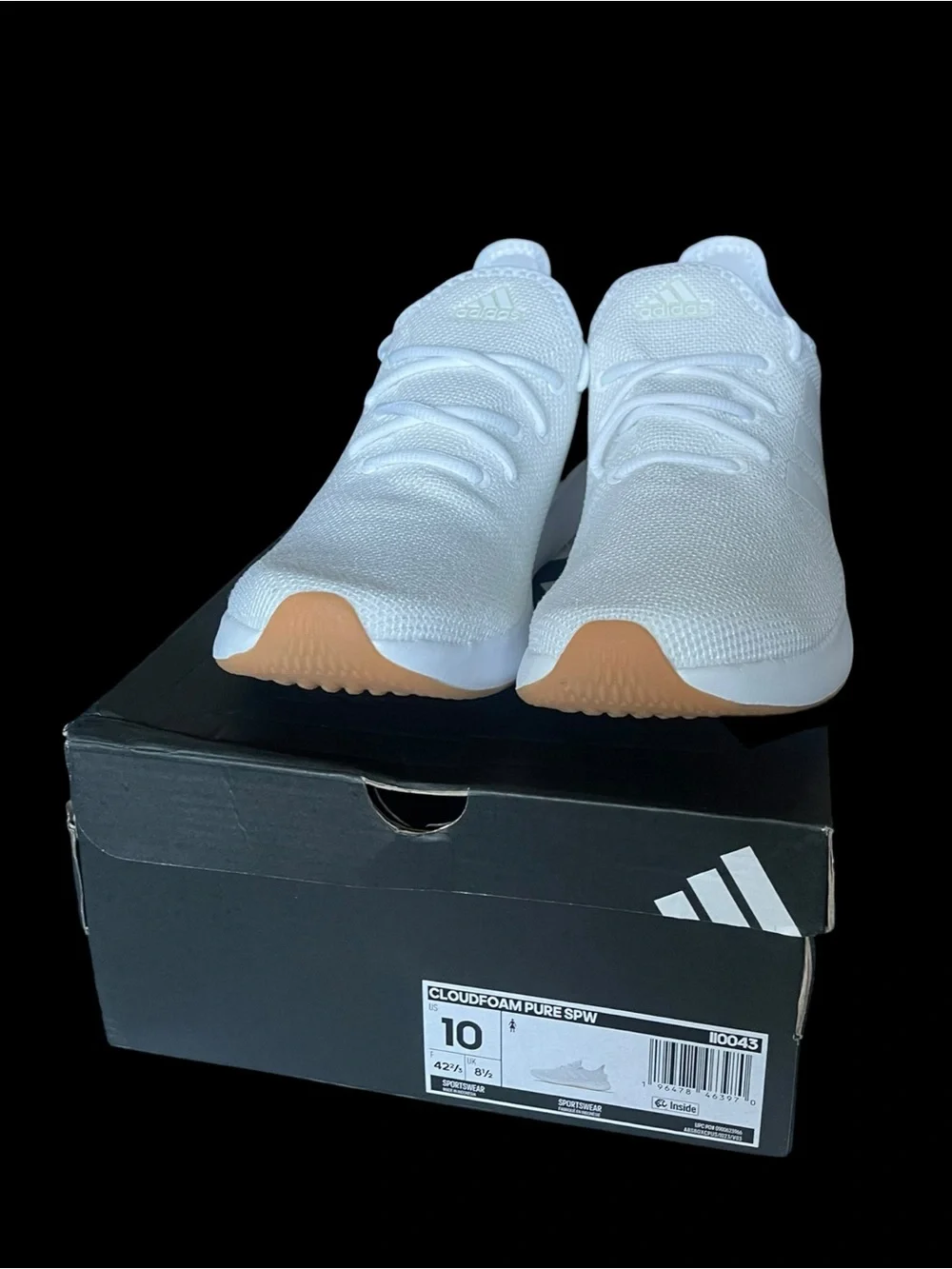 adidas white makes