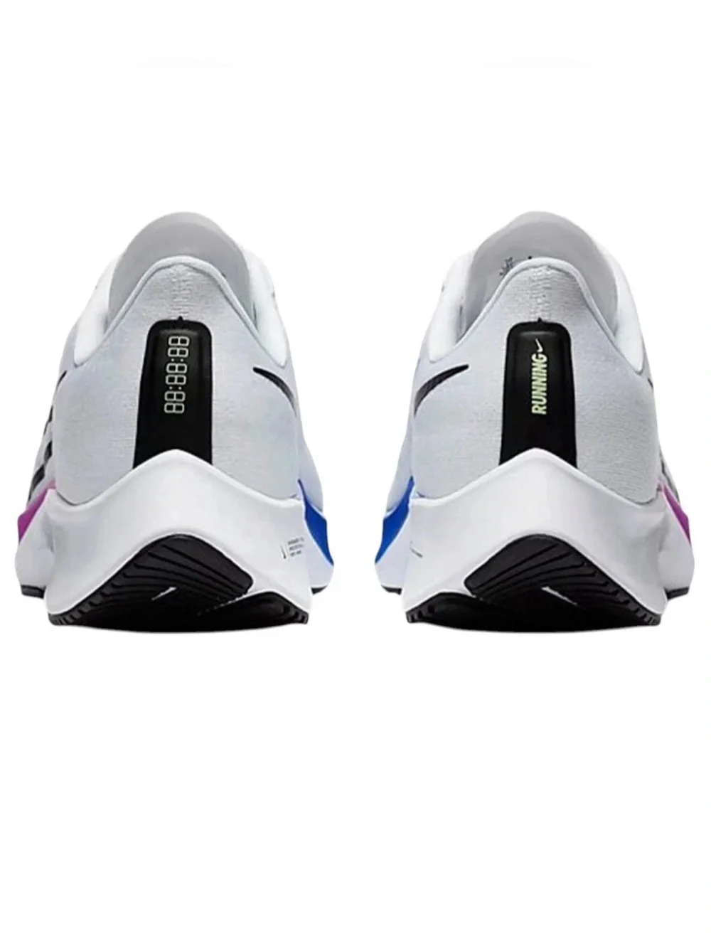 Nike Air Zoom Pegasus 37 White Multi-Color. Size 9. New without Box. Running.