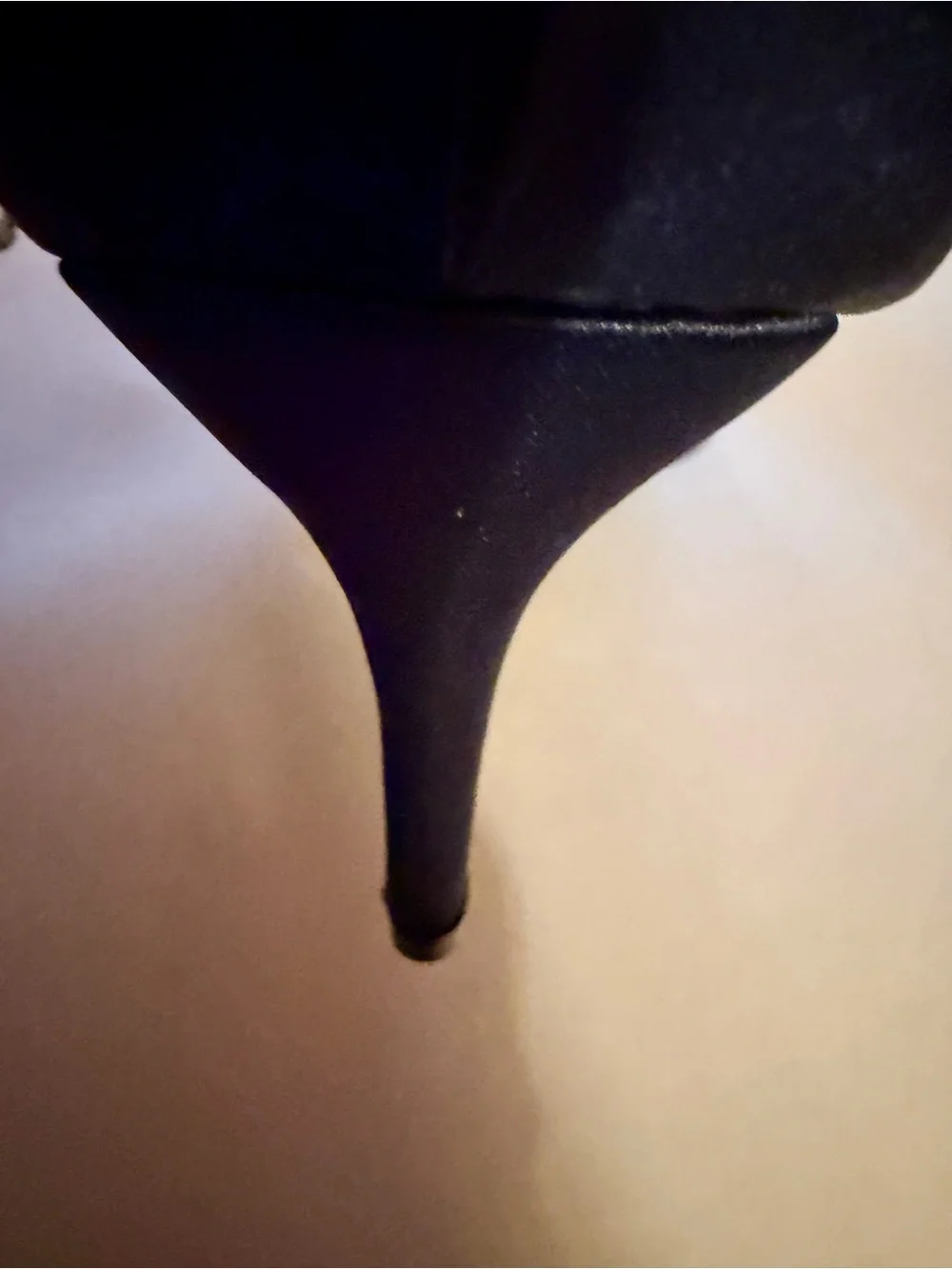 Journee Collection D’Orsay Bow Pump Size 11, Navy Blue Satin