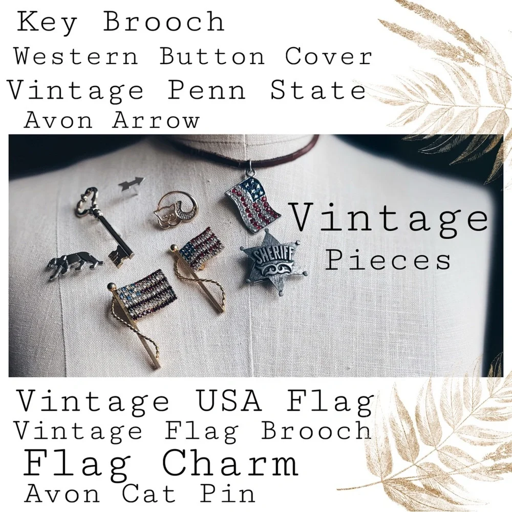Vintage piece brooch