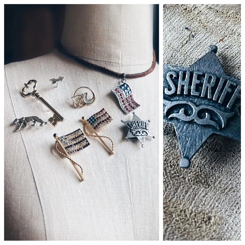 Vintage piece brooch