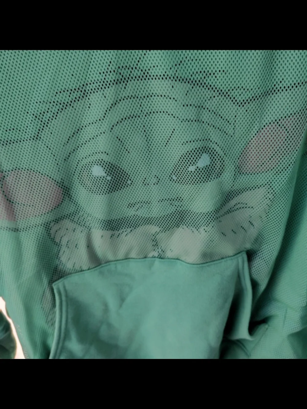 Star Wars Grogu Green Hoodie 3xl