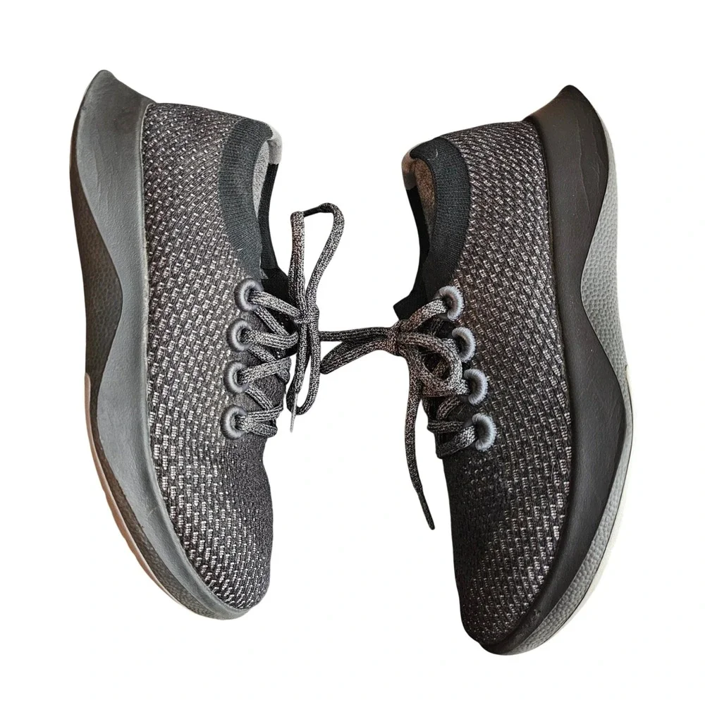 Allbirds Women's Tree Dasher 1 Running shoes Size‎ 8 Grey Black