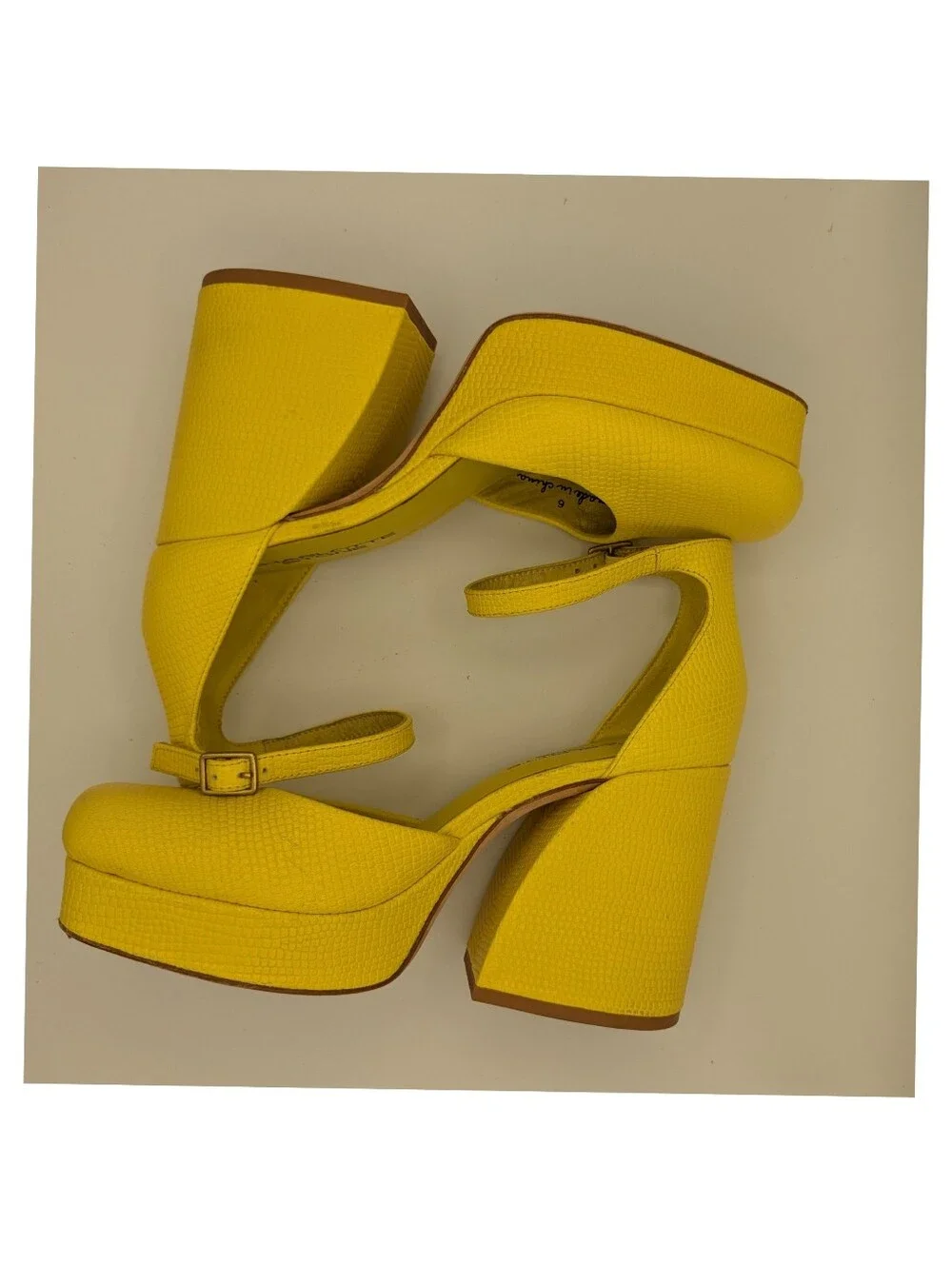 Charlotte Stone • Fran Mary Jane Platform Heels