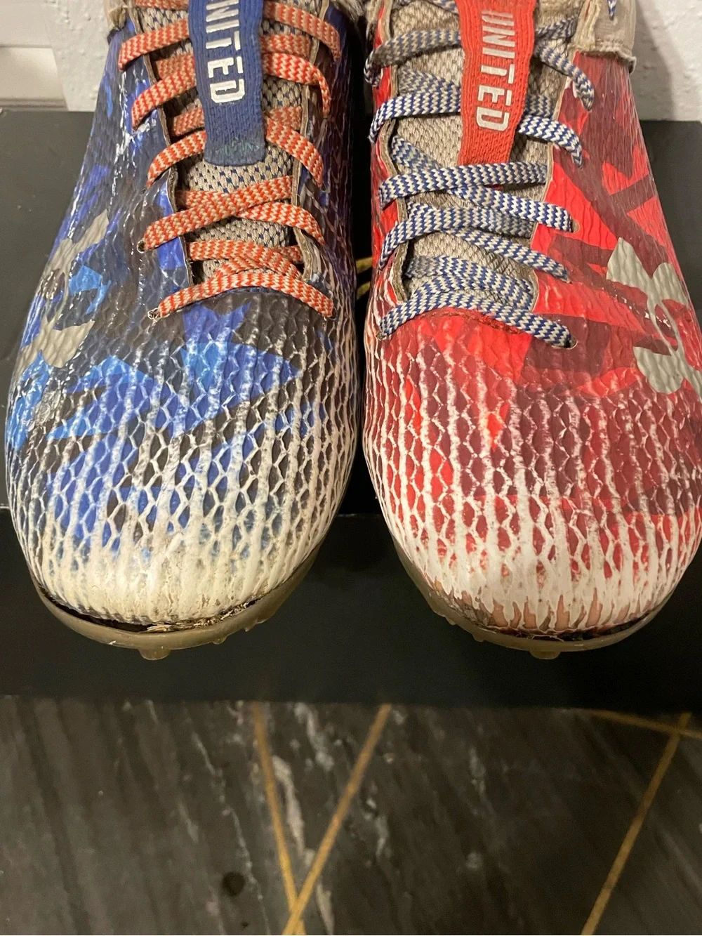 Under Armour United Blur Smoke USA 2.0 Cleats size 9