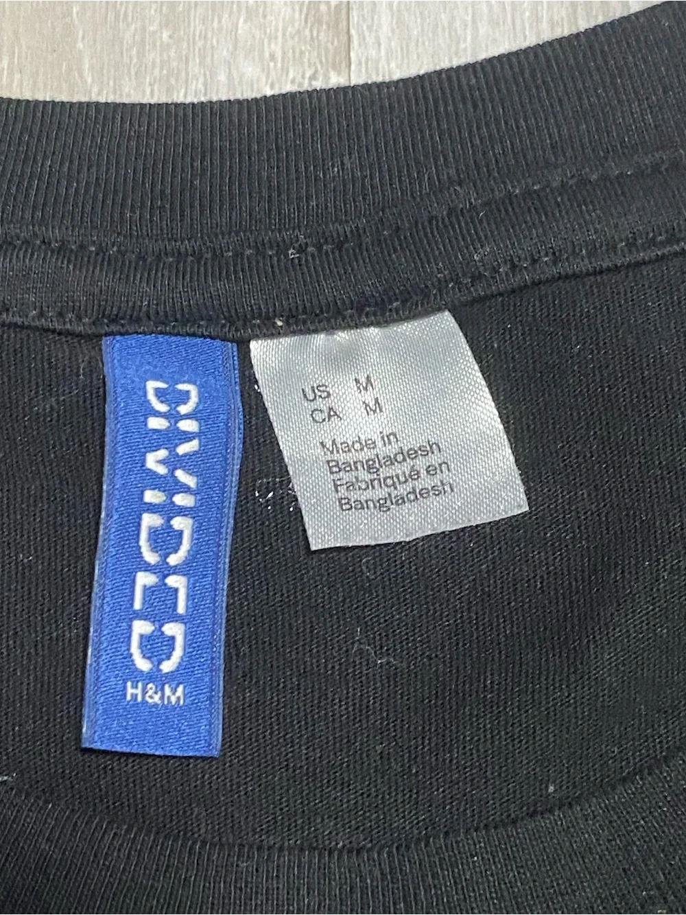 H&M size brand