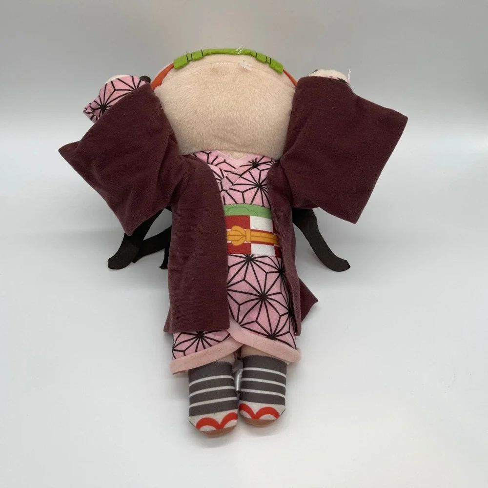 Demon Slayer Nezuko Kamado Nesoberi Plush SEGA Kimetsu no Yaiba Anime Toy