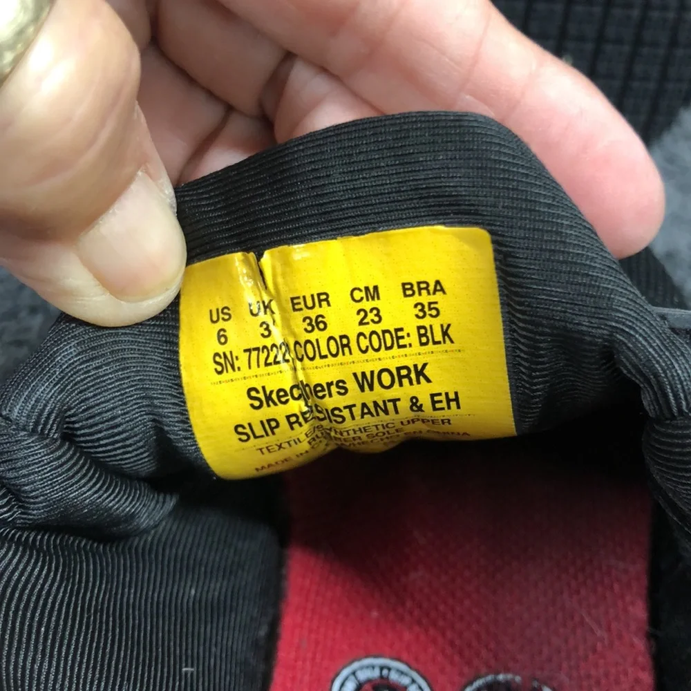 Skechers Work Slip‎ Resistance sole flex-fit memory foam insole