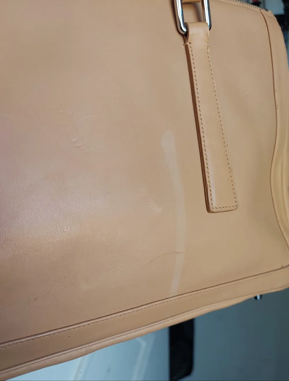 Vintage Coach Camel Large Legacy Tote 9420💛🧡