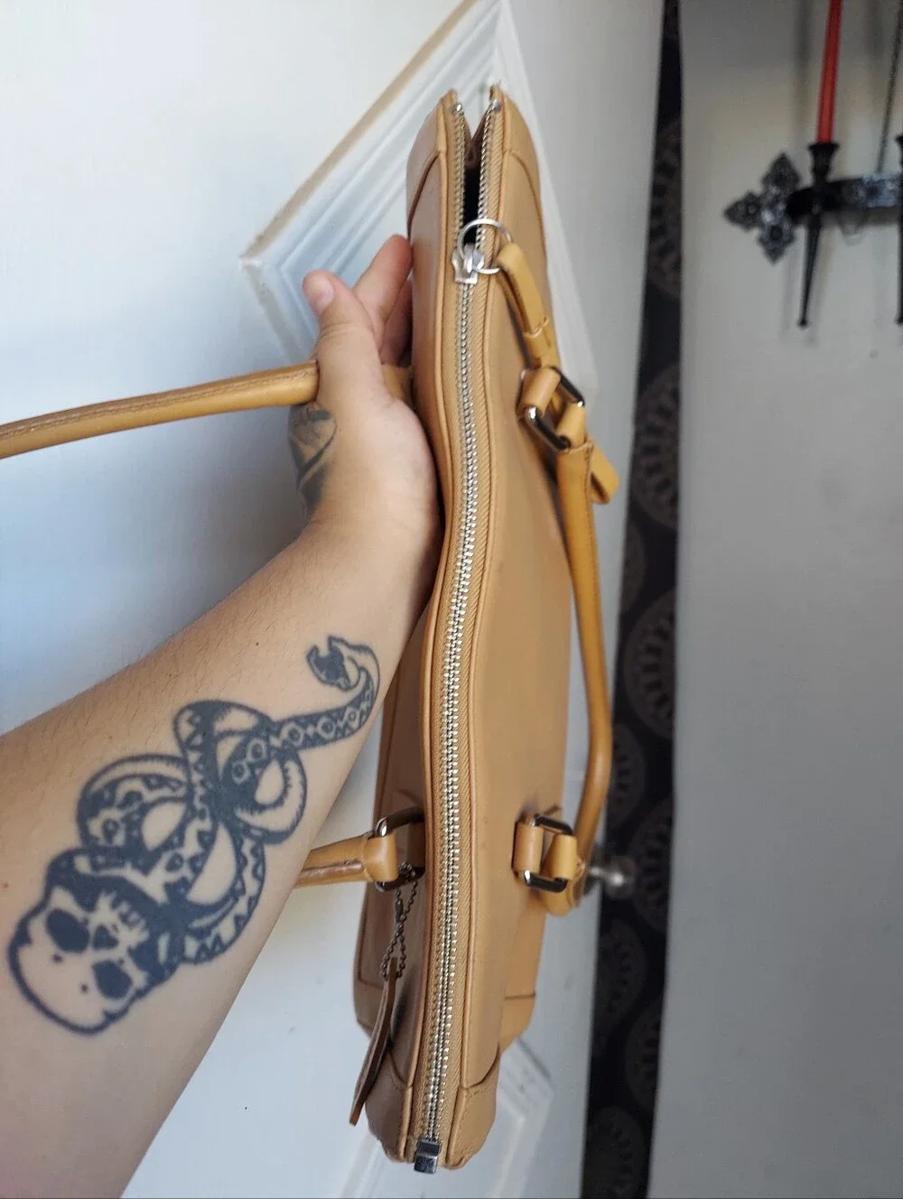 Vintage Coach Camel Large Legacy Tote 9420💛🧡