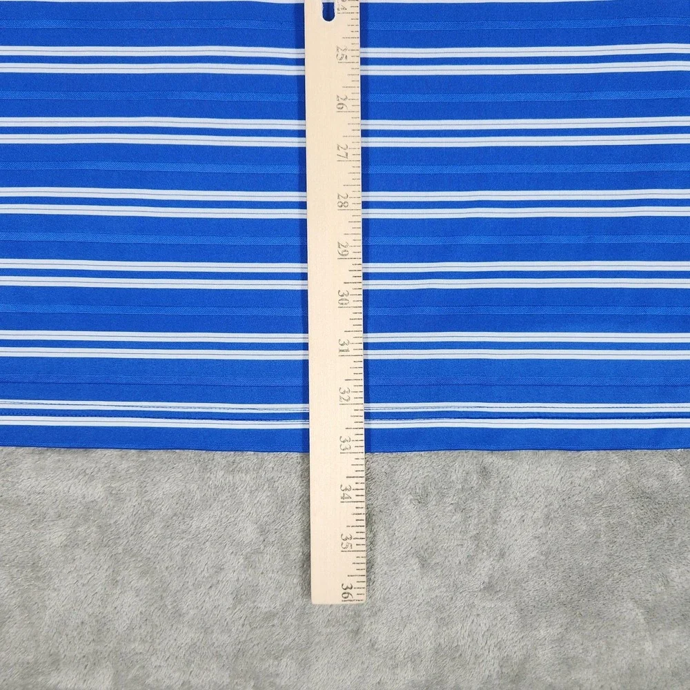 Kentucky Wildcats Shirt Mens 2XL Blue Stripe NCAA Basketball Nike Fit Dry Polo