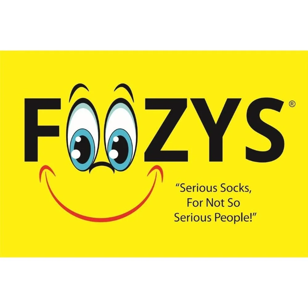 Foozys Crew Socks Women Size 9-11 Black NWT Raining Cats‎ and Dogs Corgi Novelty