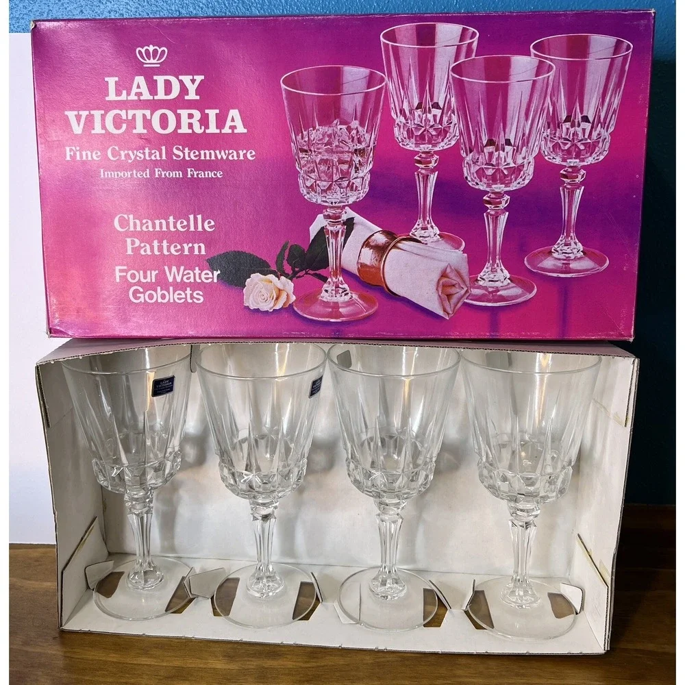 Lady Victoria Crystal Stemware 