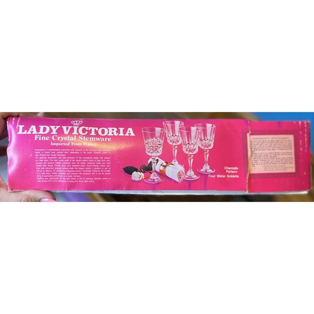 Lady Victoria Crystal Stemware 