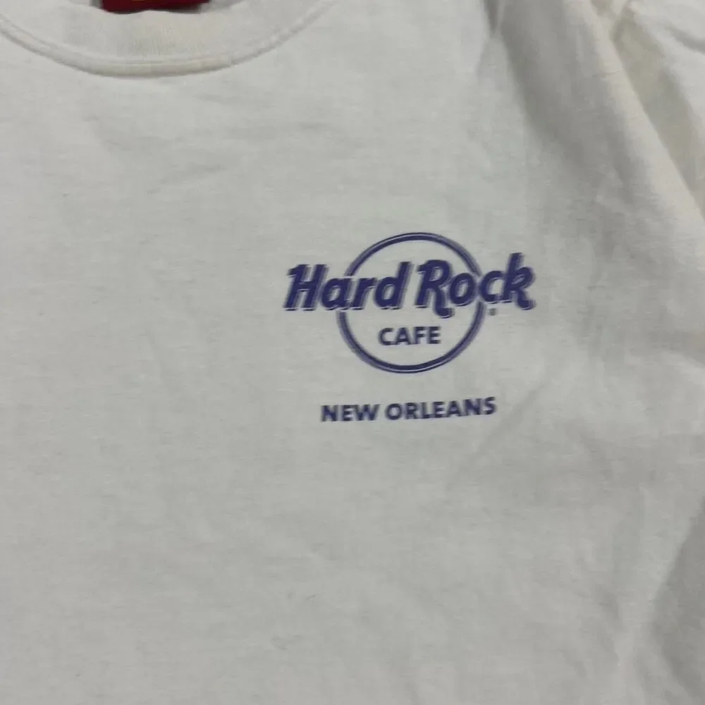 Hard Rock Cafe New Orleans white graphic t-shirt