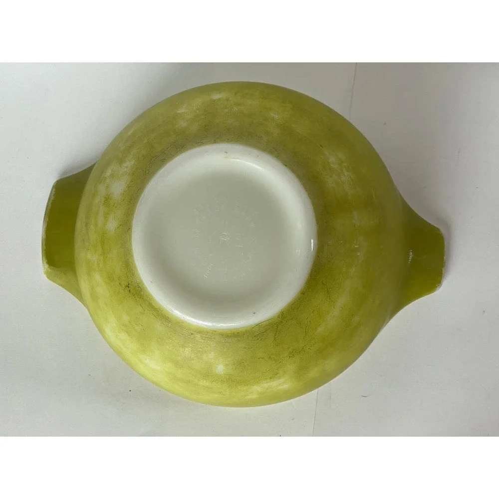 Pyrex vintage verde