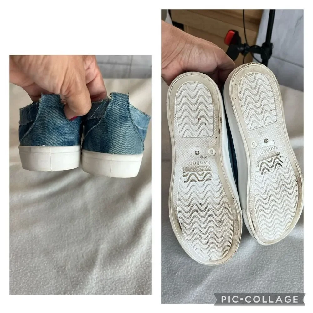 BAMBOO denim slip