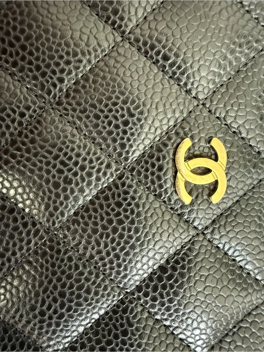 CHANEL authentic black