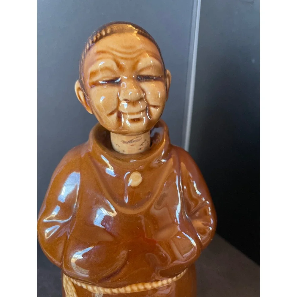 Cortenforf‎ Pottery Style Monk Decanter Excellent Ceramic Friar Tuck Figurine