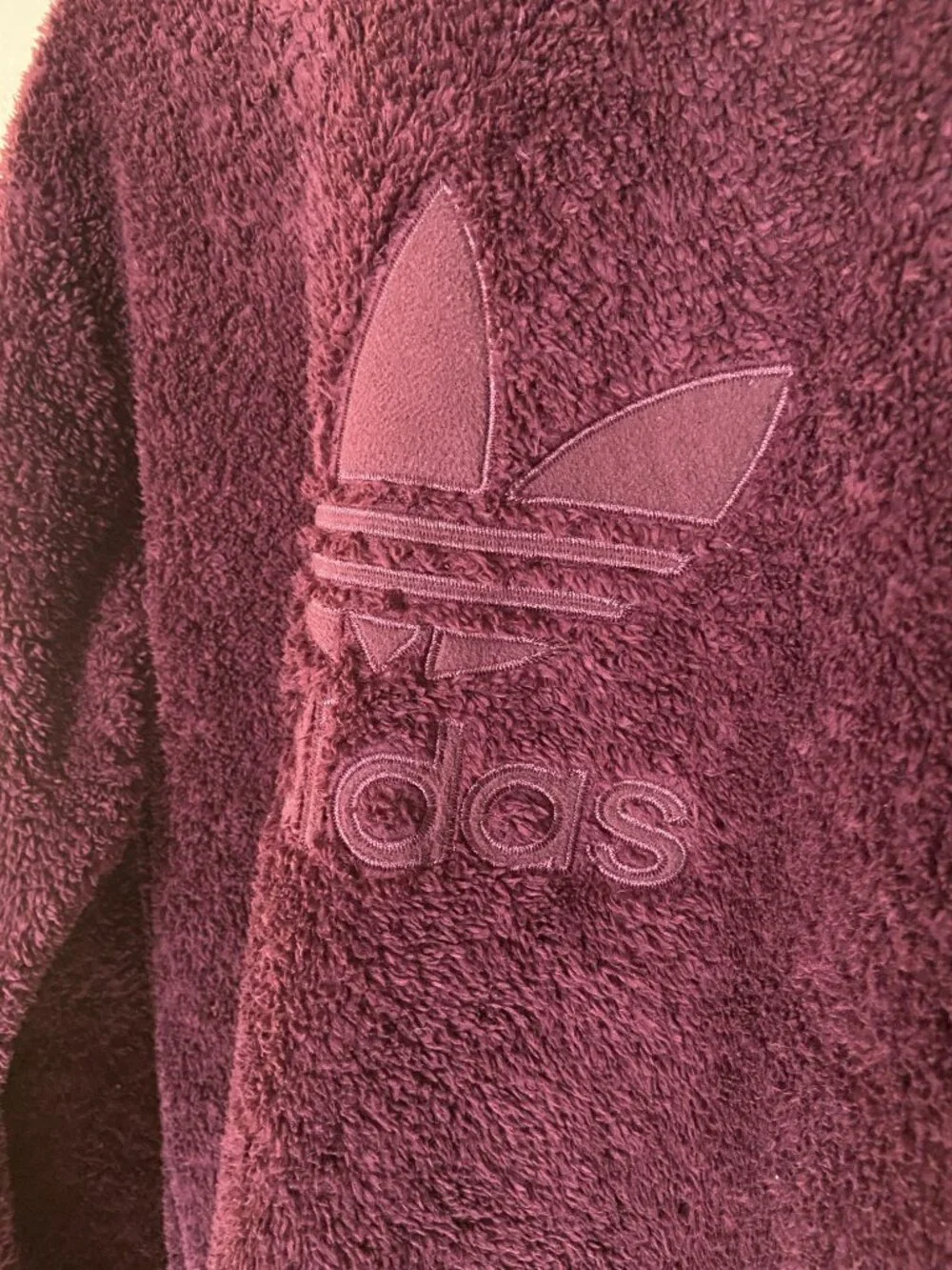 adidas hoodie plush