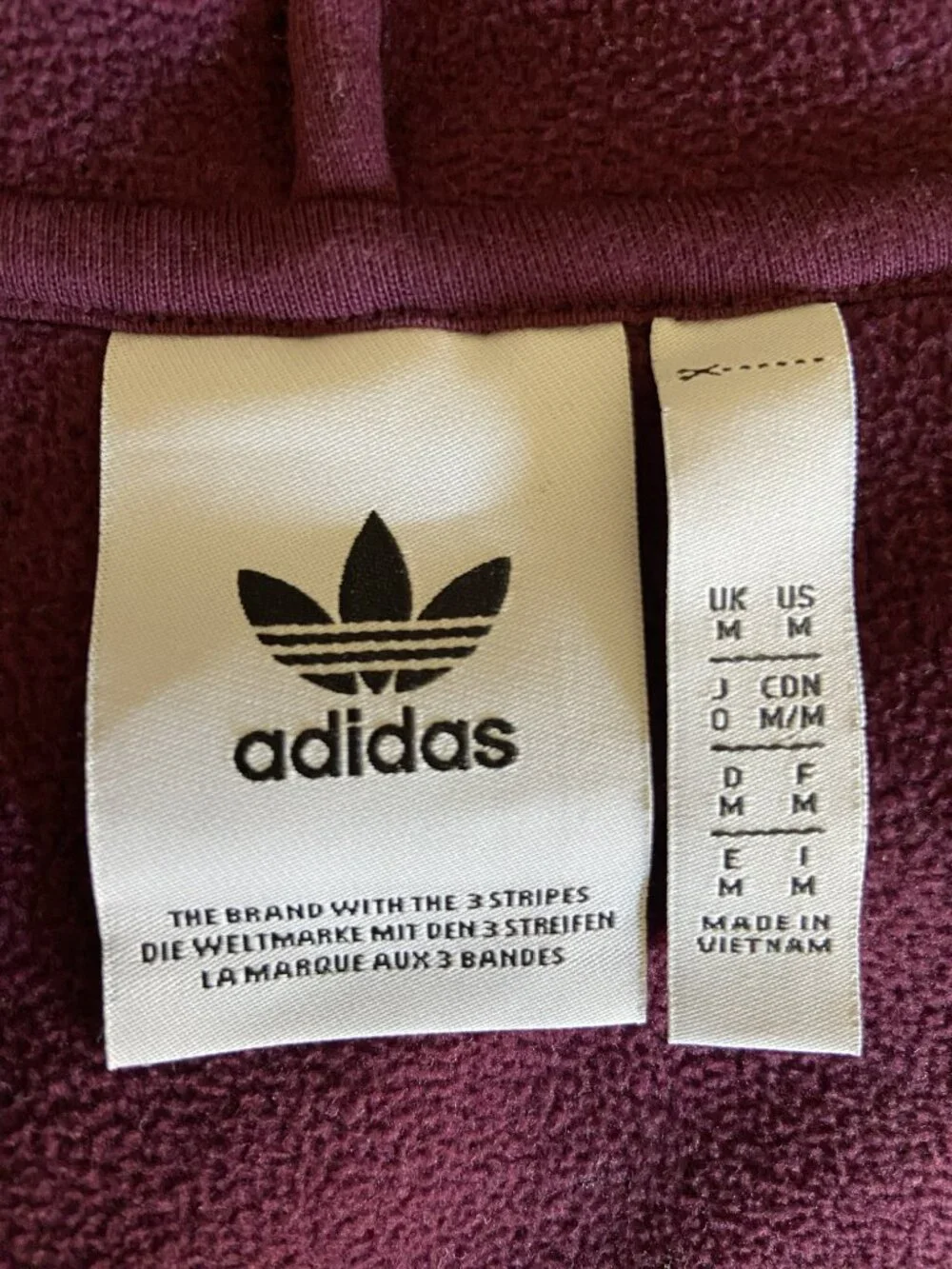 adidas hoodie plush
