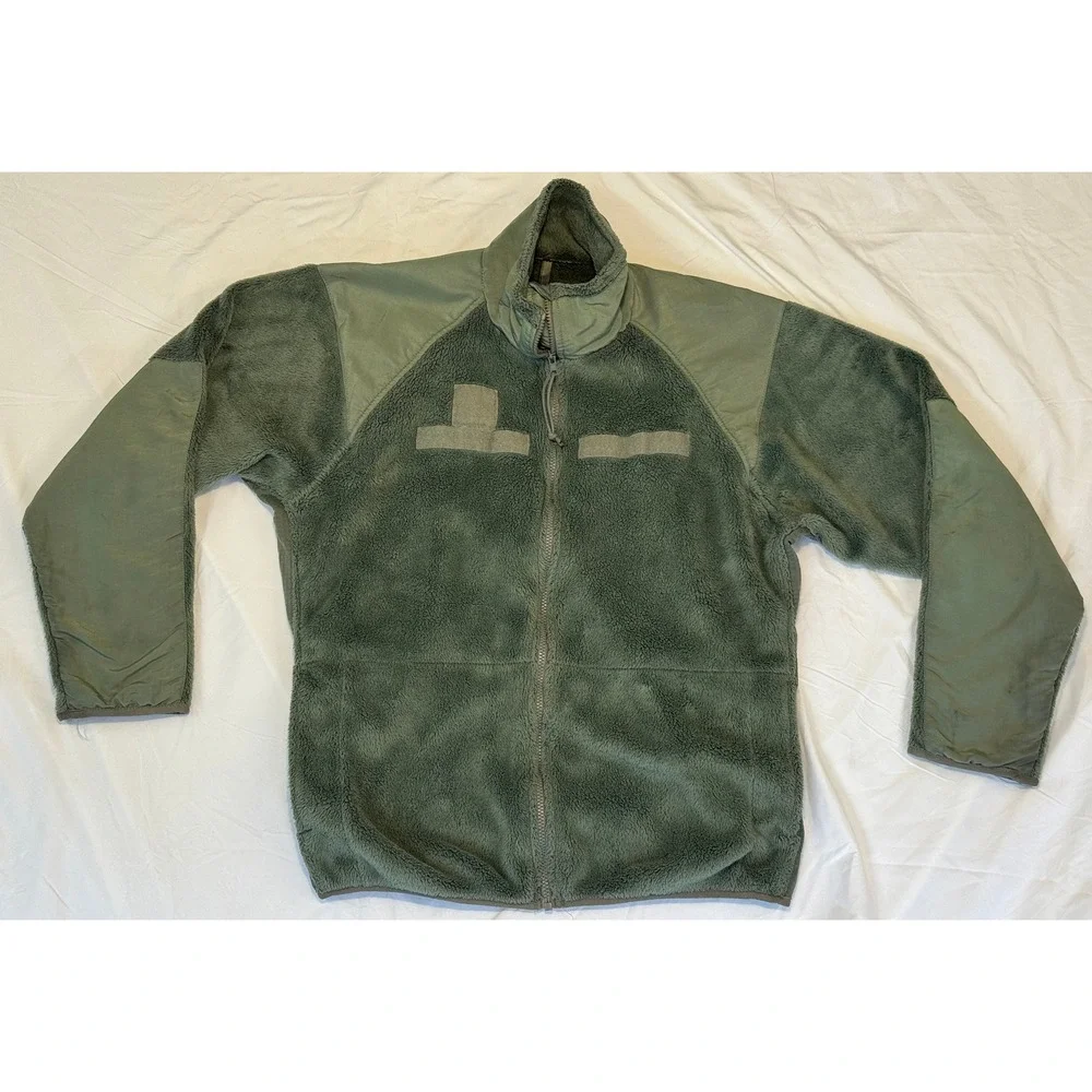 Military Gen III ECWCS Level 3 Foliage Green Fleece Jacket XL Regular Thermal