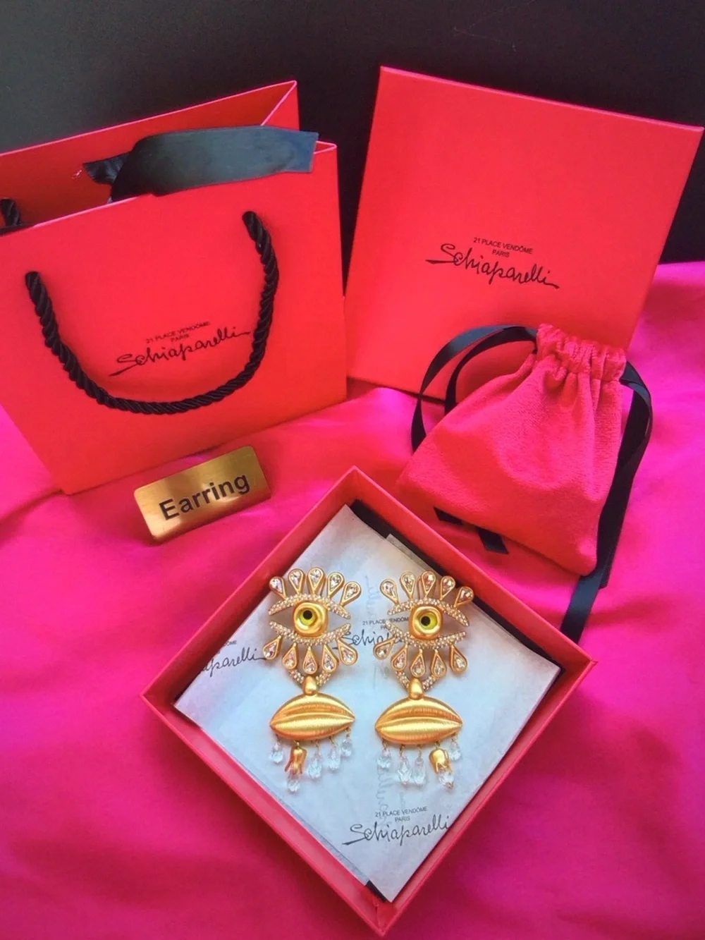 Schiaparelli striking gold