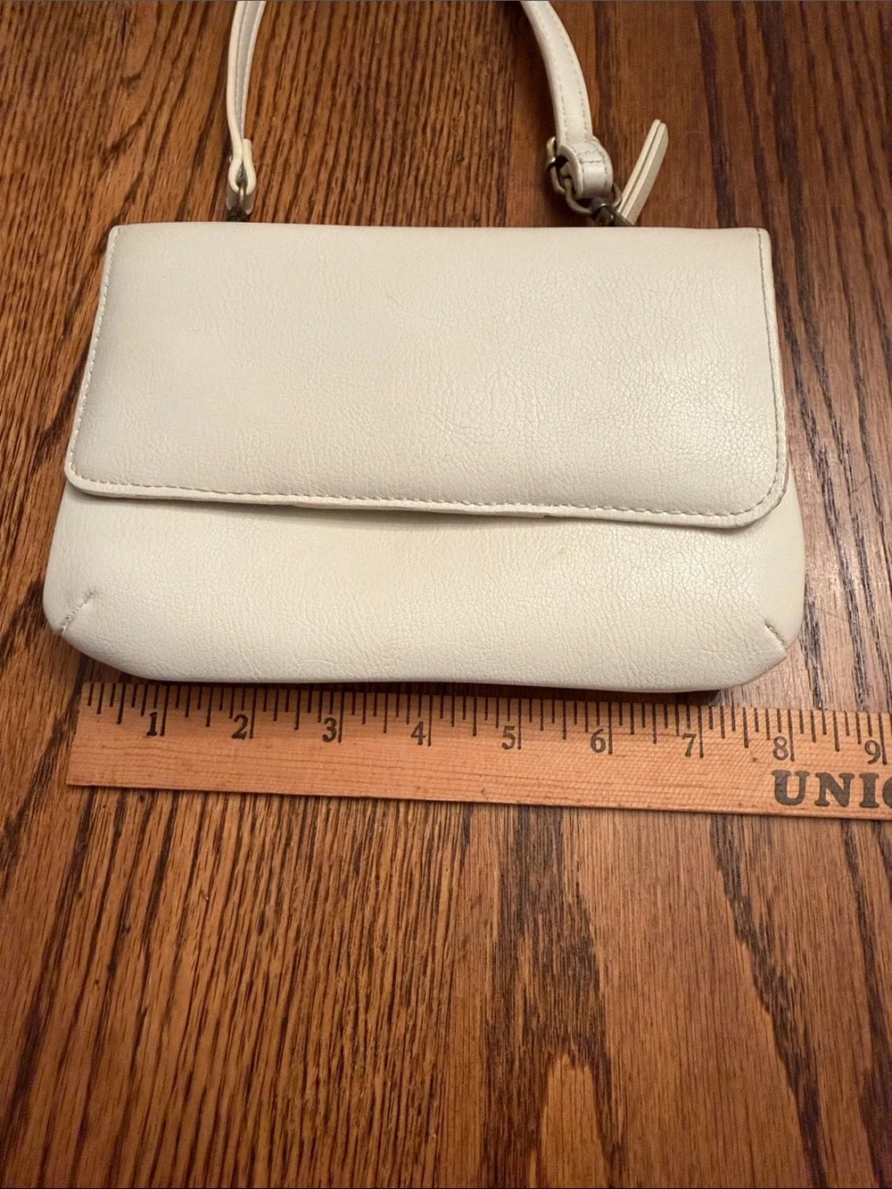 Joy Susan Ivory Phone Crossbody Wallet Purse Card Holder Minimalist Small Bag